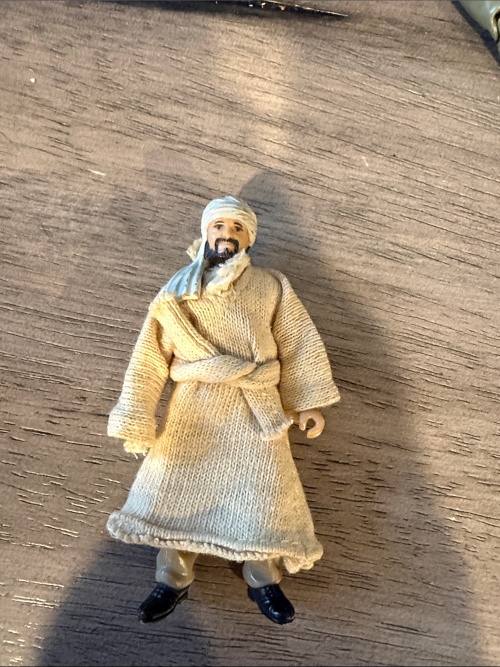 Raiders Of The Lost Ark Signed Kenner 1983 Figure Sallah